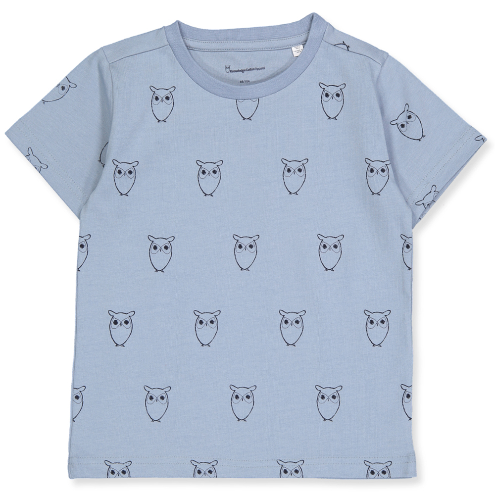 6139e025ee481Knowledge-_t-_shirt-10621-1322_-1_Front_website Organic Flax t-shirt (158-164 cm) - Knowledge Cotton Apparel