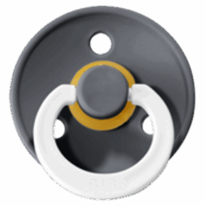 Colour Latex GLOW - iron (Size 1 (0-6 mdr)) - Bibs