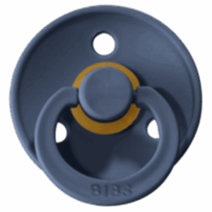 Colour Latex - steel blue (Size 1 (0-6 mdr)) - Bibs