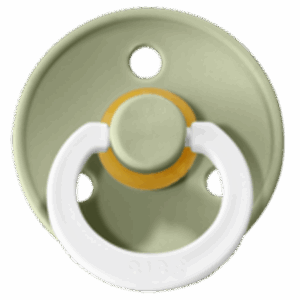 Colour Latex GLOW - sage (Size 1 (0-6 mdr)) - Bibs