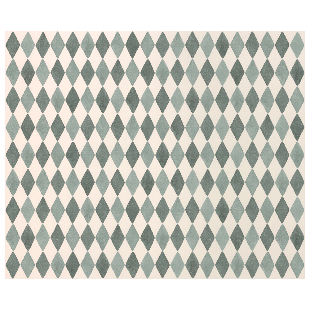 61486a2add99615-1203-01 Gavepapir - harlequin blå (One size) - Maileg