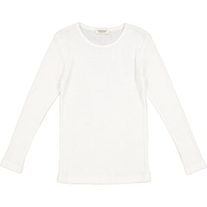 Natural uld rib bluse (2 år/92 cm) - MarMar