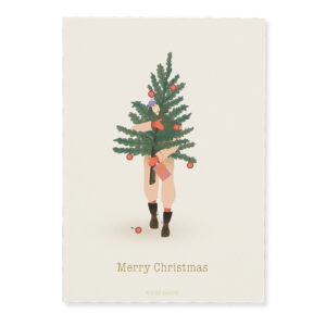 Merry Christmas kort (One size) - Vissevasse