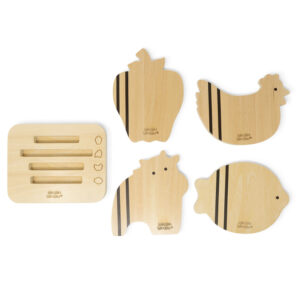 Skærebræt sæt  (One size) - MaMaMeMo