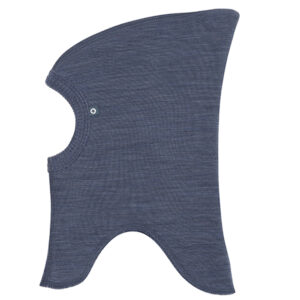 Navy uld fleece elefanthue (68-74 cm) - Smallstuff
