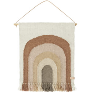 Regnbue mini vægtæppe (One size) - OYOY