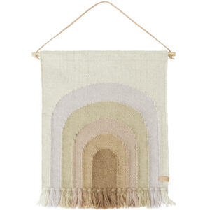 Regnbue mini vægtæppe (One size) - OYOY