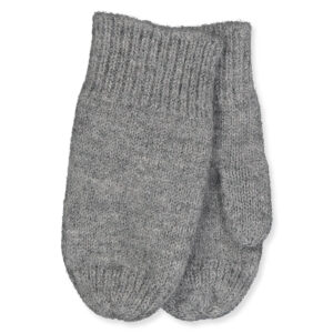 Grey melange uld vanter (2-4 år) - Joha