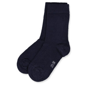 Navy uld strømper (23-26) - Joha