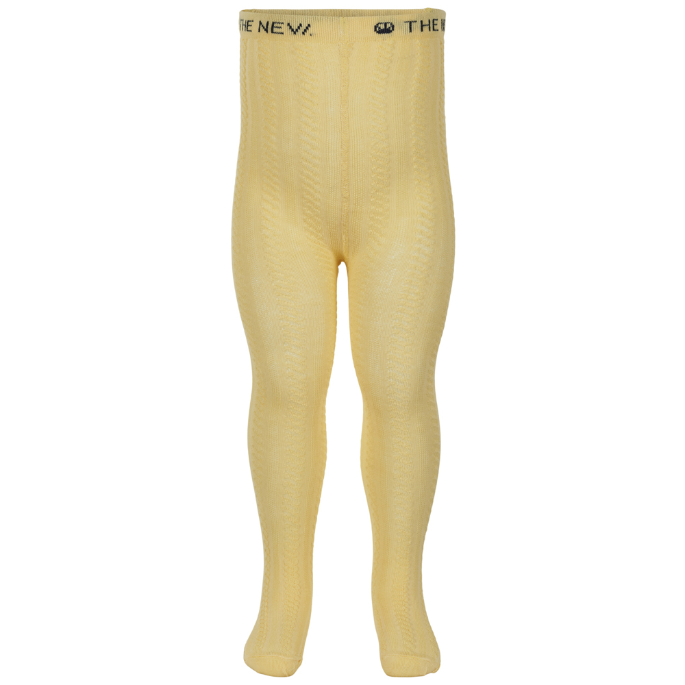 61c0b0dbe8d57TNS1252_-_TNSADDI_CABLE_TIGHTS_-_Lemonade_-_Extra_0 Addi strømpebukser (68-74 cm) - The New Siblings