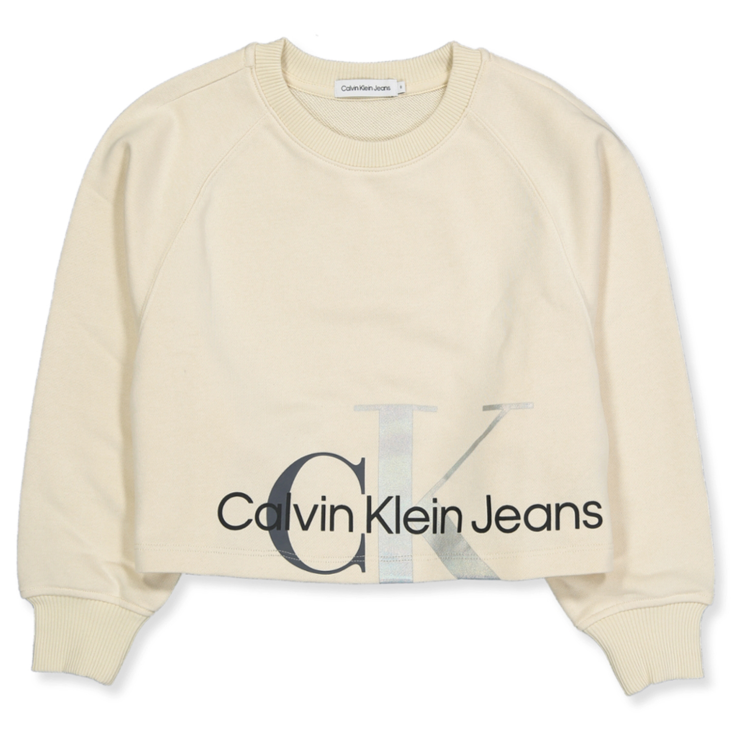 61d2ef07ed01acalvin_k_Front_website Cropped sweatshirt (8 år/128 cm) - Calvin Klein