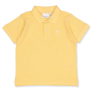 Organic Basil polo t-shirt (86-92 cm) - Knowledge Cotton Apparel