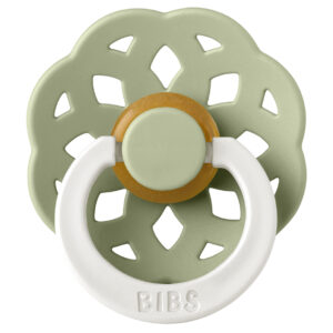 Boheme Latex GLOW - sage (Size 1 (0-6 mdr)) - Bibs