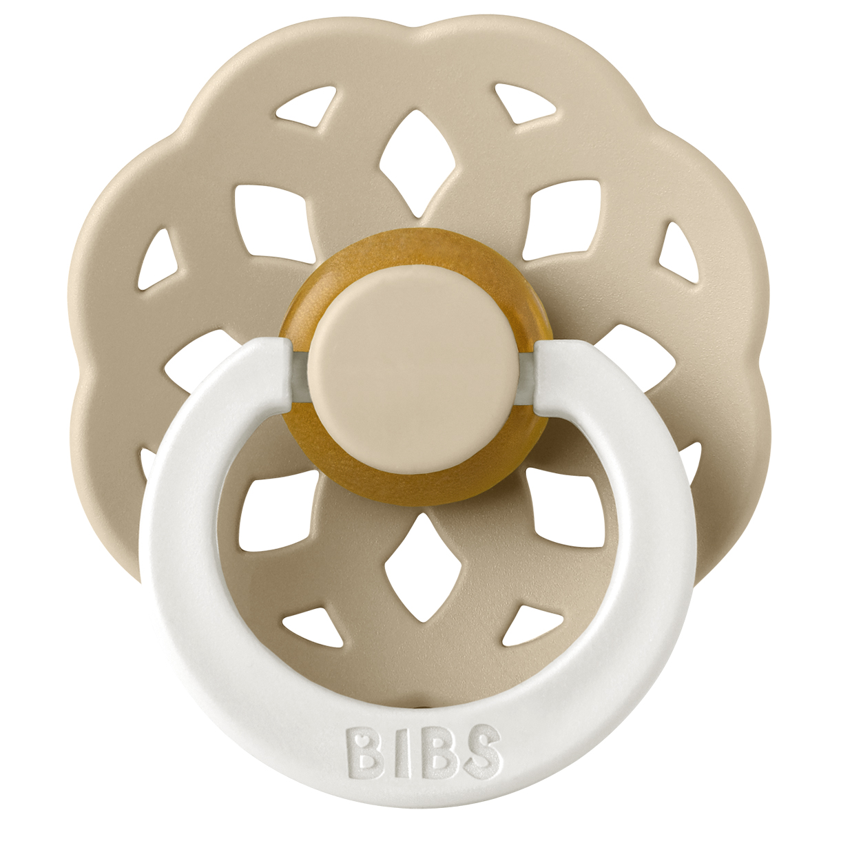 61fa455fd22a3210255_5713795231584_BIBS_BOHEME_VanillaGlow_2_2000x2000_copy_copy Boheme Latex GLOW - vanilla (Size 1 (0-6 mdr)) - Bibs