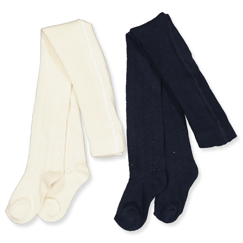 6245ae02a7b9d6026-200_-1_Front_website 2 pak pointelle strømpebukser (92-98 cm) - Minymo