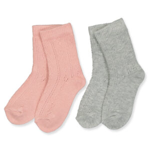 2 pak pointelle strømper (35-38) - Minymo