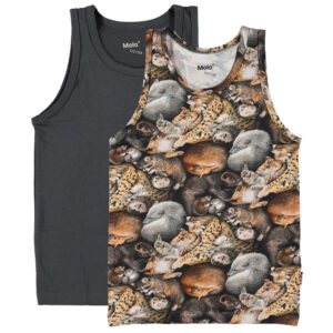 Organic 2-pak Jayden undertrøje (98-104 cm) - Molo