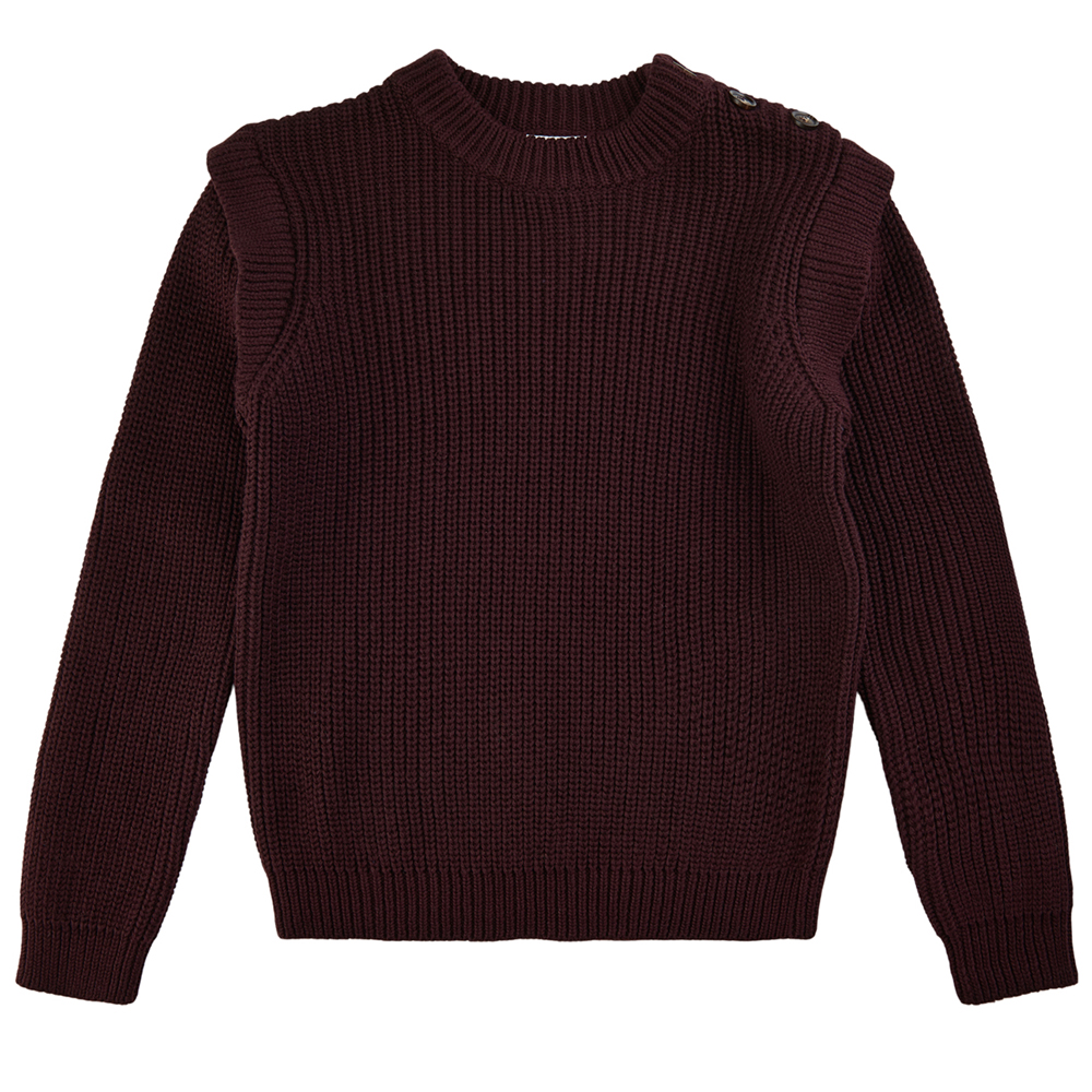62839a395b72aTN4518_-_TNDAYA_KNIT_PULLOVER_-_Winetasting_-_Main Daya striktrøje (9-10 år) - The new