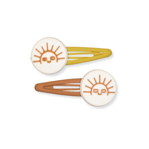 2 pak Boho Minimalist hårspænder (One size) - Grech & Co.