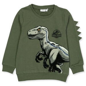 Organic Jairi Jurassic sweatshirt (18 mdr/86 cm) - Name it