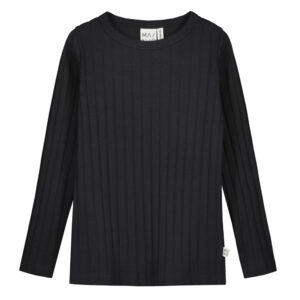 Organic rib bluse (86-92 cm) - Mainio