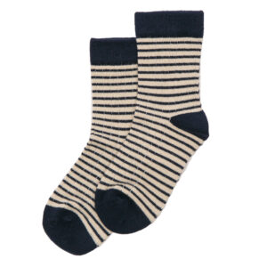 Stribede bambus strømper (23-26) - Minipop