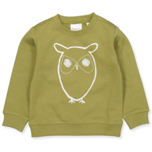 Organic Owl sweatshirt (158-164 cm) - Knowledge Cotton Apparel
