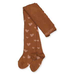 Hearts strømpebukser (56-62 cm) - Melton