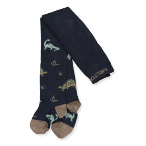 Dinosaur strømpebukser (56-62 cm) - Melton