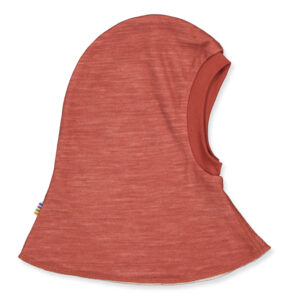 Chili rød uld/bambus elefanthue (1-4 mdr (41 cm)) - Joha