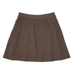 Pointelle merino uld nederdel (110) - Fub