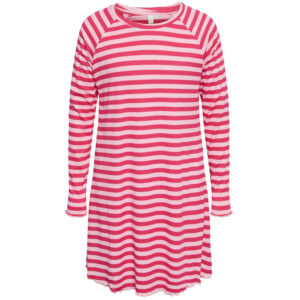 Dora stribet rib kjole (13-14 år) - PIECES KIDS