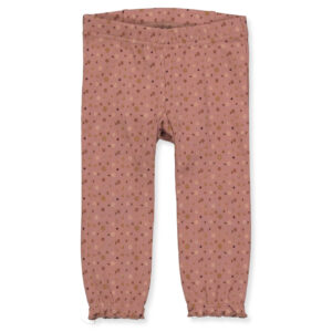 Organic Leslie rib leggings (6 mdr/68 cm) - Hust & Claire
