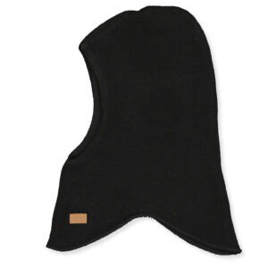 Sort uld elefanthue (47) - Melton