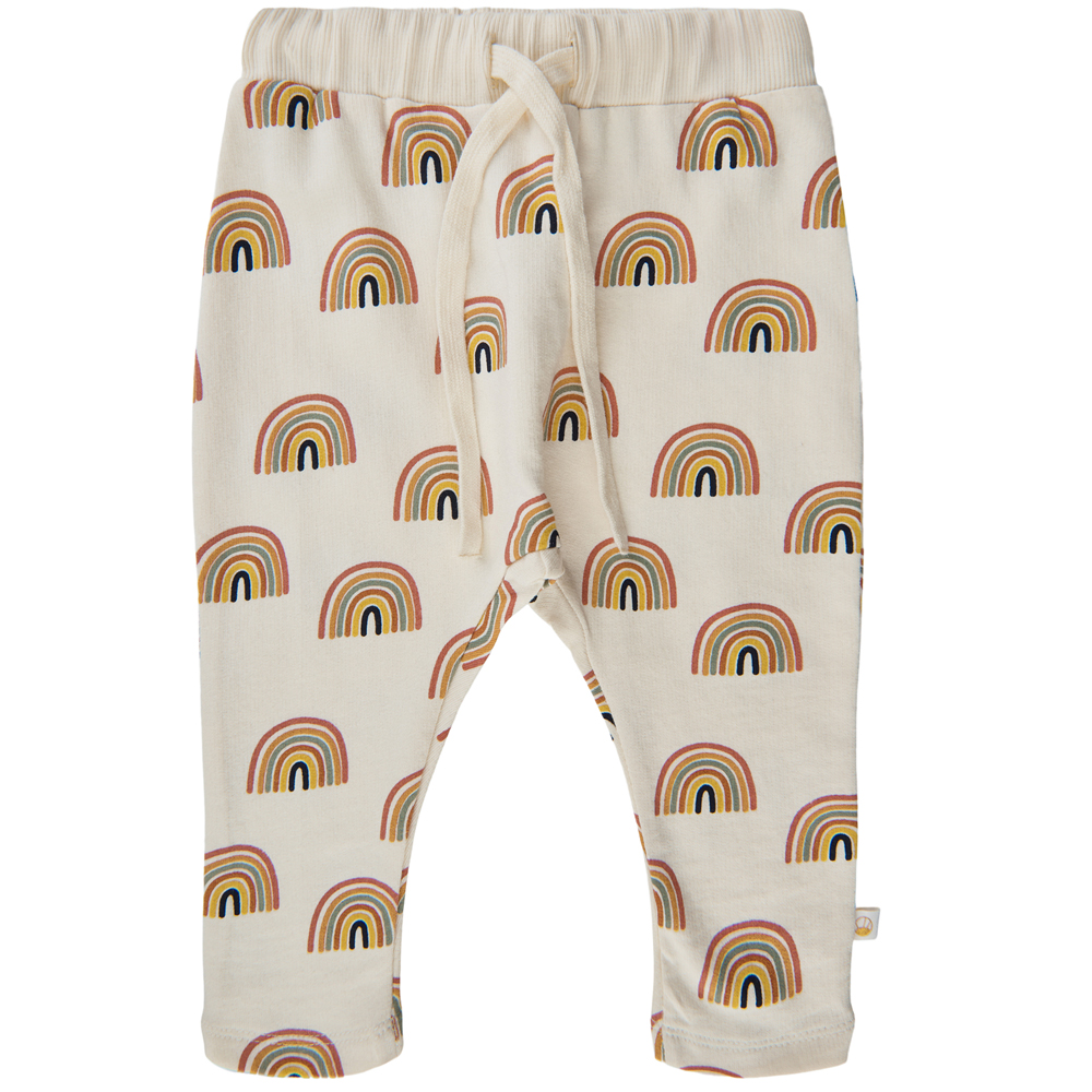 6360fed97fab5TNS1652_-_TNSFROU_SWEATPANTS_-_White_Swan_-_Main Organic Frou sweatpants (2 år/92 cm) - The New Siblings