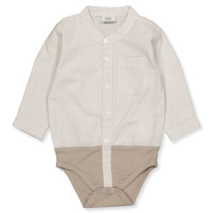 Bertil skjortebody (0 mdr/50 cm) - Hust & Claire