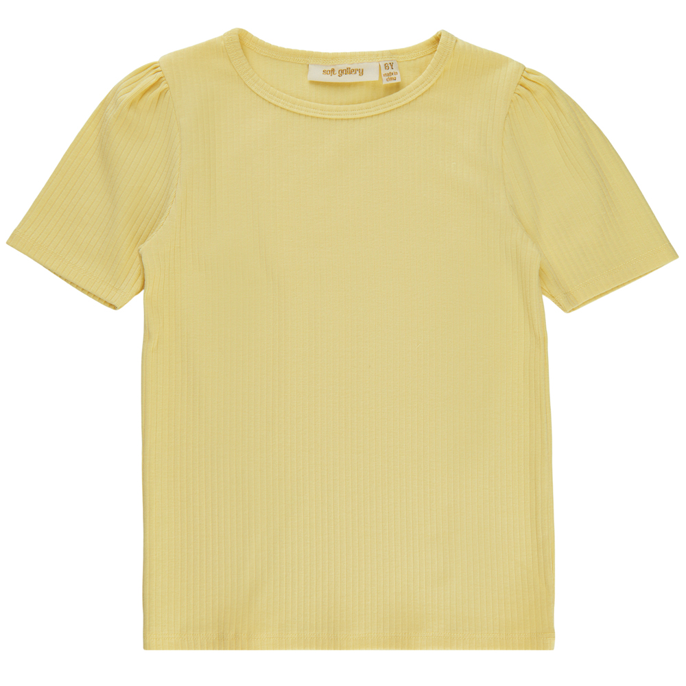 Bella rib t-shirt (5 år/110 cm) - Soft gallery