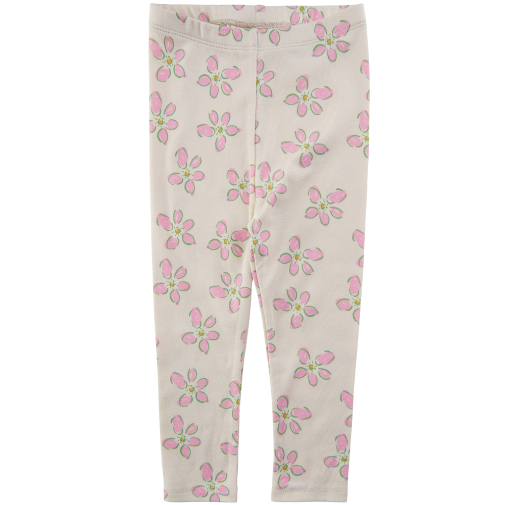 Baby Paula flowers leggings (3 mdr/62 cm) - Soft gallery