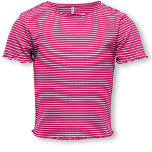 Wilma rib t-shirt (13-14 år) - Kids Only