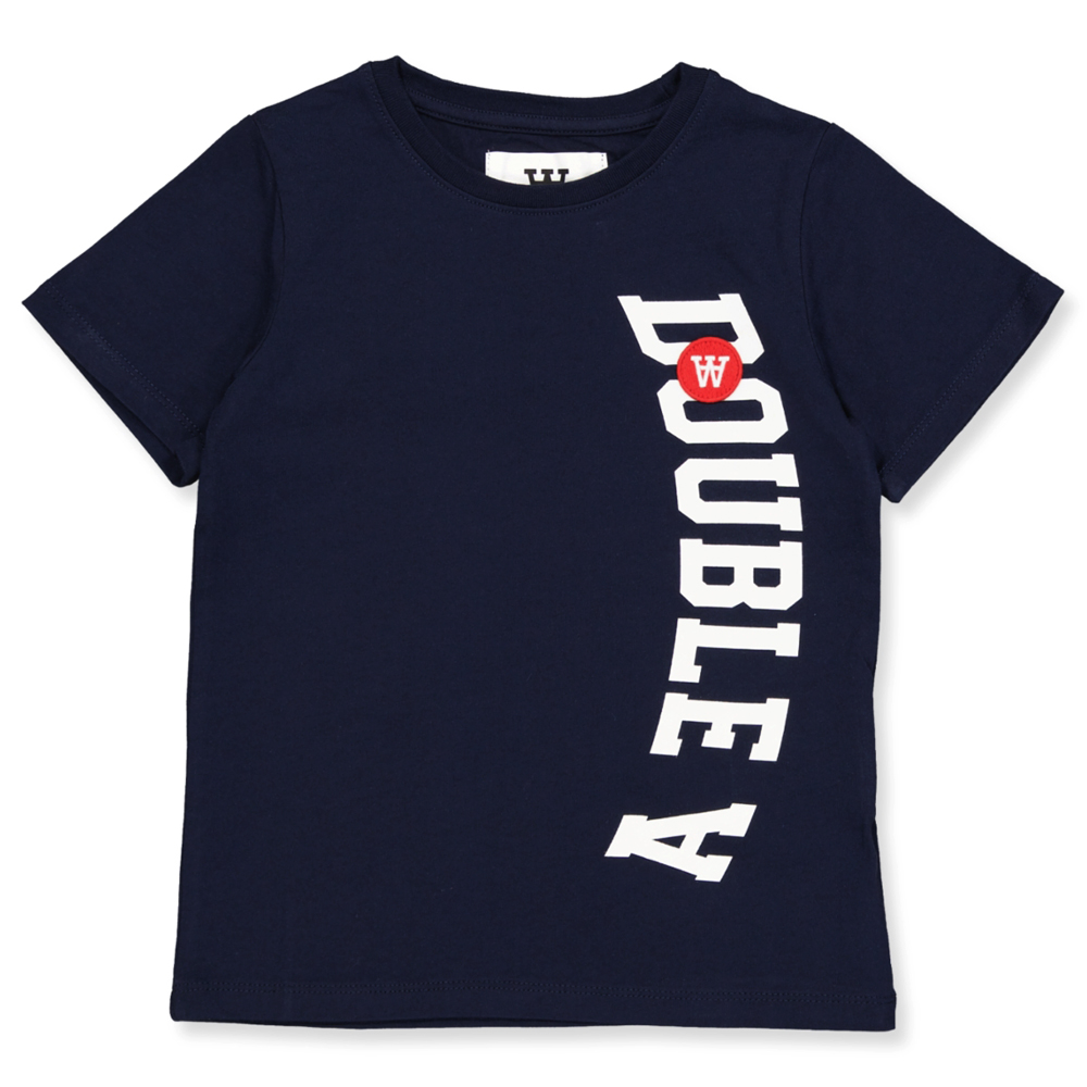 636e3865c1a4c10245715_0_Front_website Organic Ola t-shirt (7-8 år) - Wood Wood