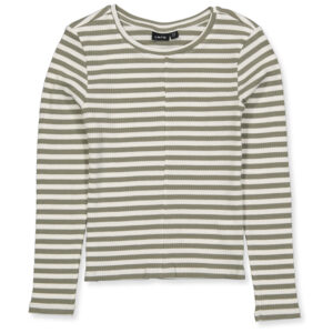 Unevendallas rib bluse (13-14 år) - LMTD