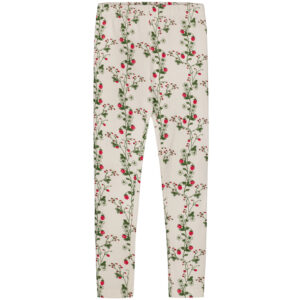 Organic Wild strawberry leggings (86-92 cm) - Mainio