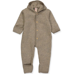 Organic uldfleece heldragt (50-56 cm) - Engel