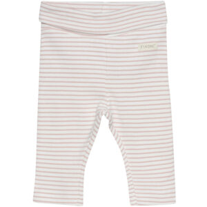 Organic stribet leggings (9 mdr/74 cm) - Fixoni