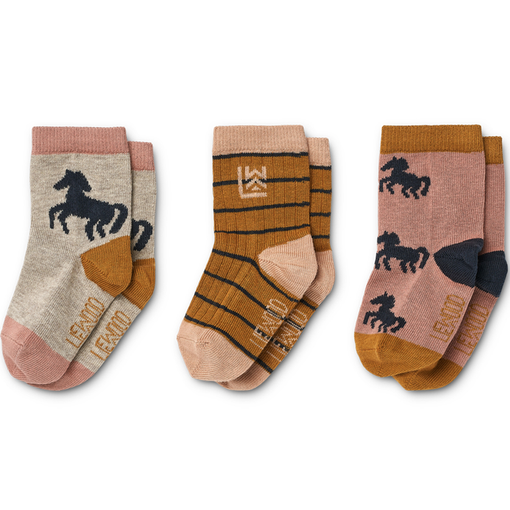 64633e87ebccaLW15118_1793_1_copy 3 pak Silas strømper (17-18) - Liewood