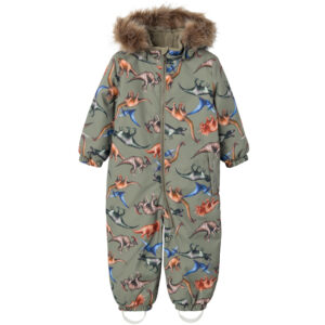 Snow dino flyverdragt (12 mdr/80 cm) - Name it