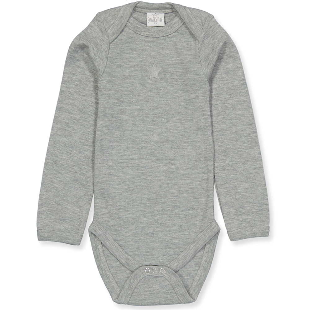 649e924ce9cb70171-22-074-grey_-1_Front_website Gråmeleret body (6 mdr/68 cm) - Smallstuff