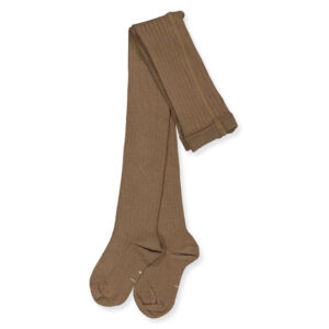 Rib strømpebukser (19-22) - Gray Label