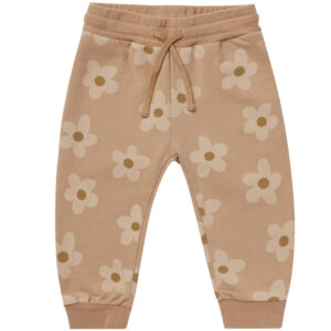 Melon daisy sweatpants (18-24 mdr) - Rylee + Cru