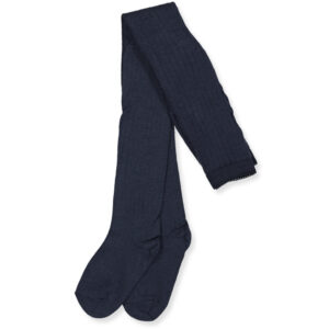 Navy uld strømpebukser (60 cm) - Mp Denmark